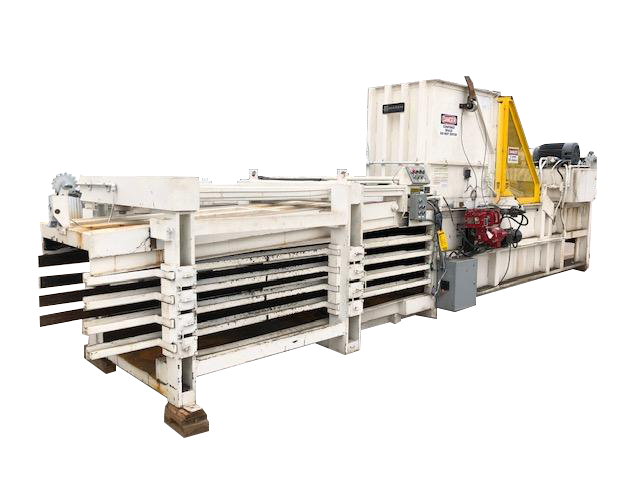 Single Ram Open End Manual Tie Horizontalballenpressen