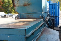 Brugt maraton lukket dørside Skub manuelt bånd vandret ballepresse