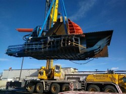 Used Presmeccanica Mercury 500 Scrap Metal Baler With Lid