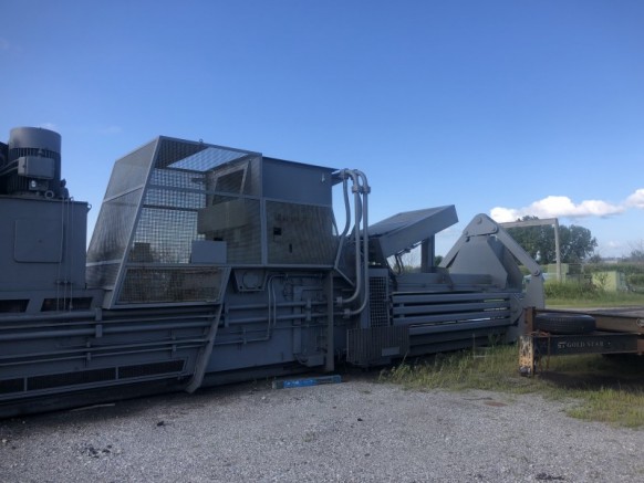 Gebruikte Bollegraaf HBC-140 Auto Tie horizontale balenpers