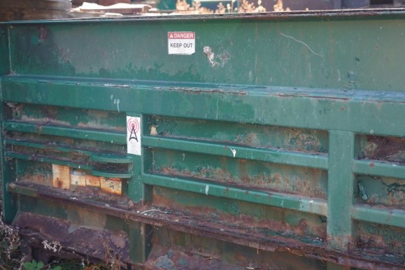 Begagnad Wastequip (exakt) överföringsstationskompaktor