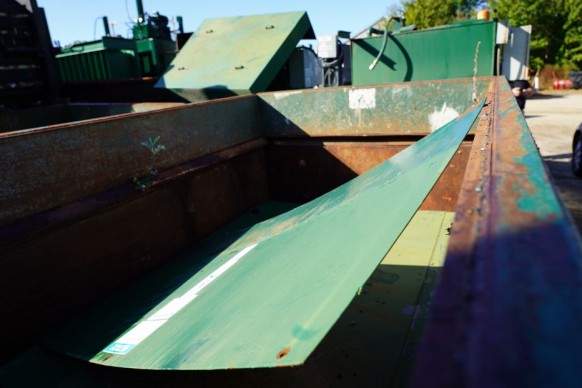 Begagnad Wastequip (exakt) överföringsstationskompaktor