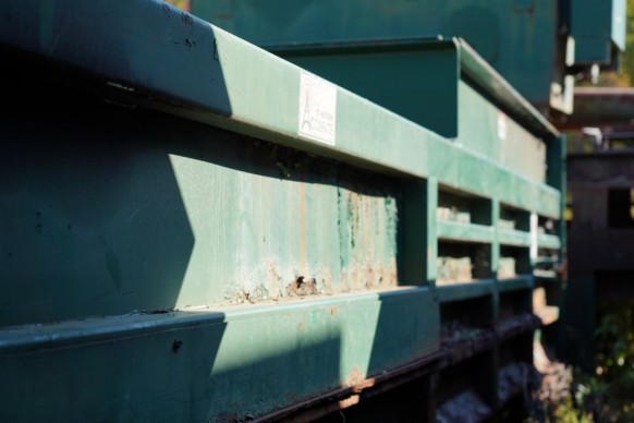 Begagnad Wastequip (exakt) överföringsstationskompaktor