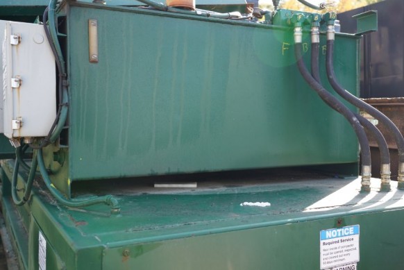 Använd noggrann (Wastequip) Transfer Station Compactor