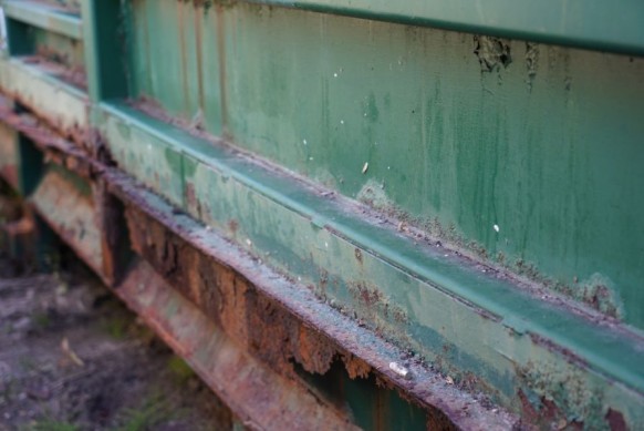 Använd noggrann (Wastequip) Transfer Station Compactor