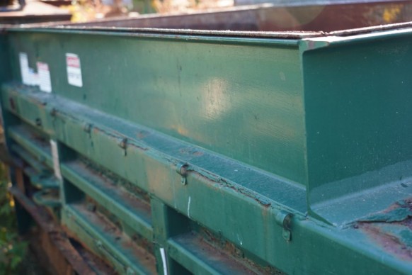 Använd noggrann (Wastequip) Transfer Station Compactor