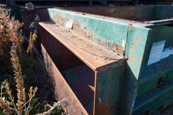 Använd noggrann (Wastequip) Transfer Station Compactor