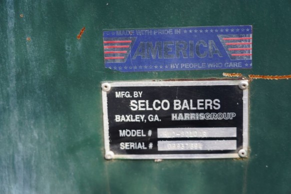 Brugt Selco (Harris) Single Ram Auto Tie Horizontal Baler