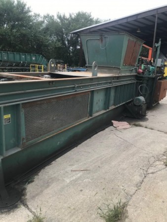 Used Harris / Selco 516N Two Ram Auto Tie Horizontal Baler