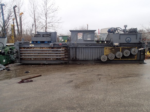 Used Selco HLO Single Ram Open End Auto-Tie Horizontal Baler in ...