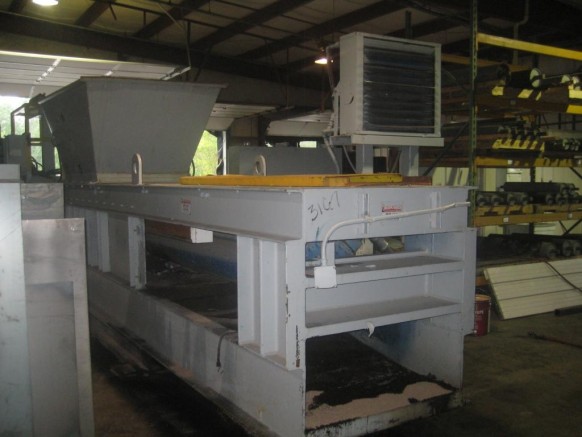 Pressa per balle automatica orizzontale Harris HRB a due pistoni usata