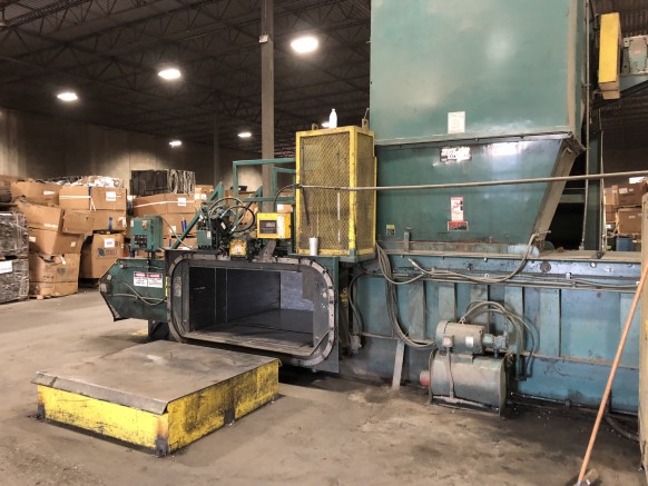 Used Harris HRB Horizontal Auto Tie Two-Ram Baler