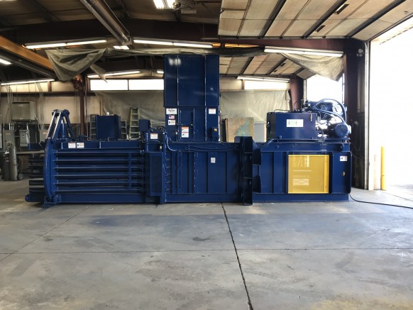 Käytetty Marathon WS 5042-830 Open End Auto-Tie vaakasuora paalain