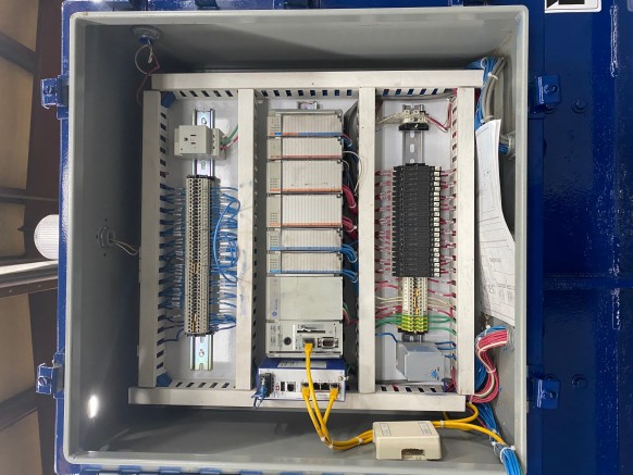 Käytetty Marathon WS 5042-830 Open End Auto-Tie vaakasuora paalain