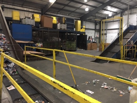 Renoveret Excel EX-62 Fuldskub lukket dør Manuel binde Vandret ballepresser