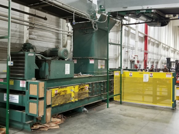 Gebrauchte IBC Single Ram Auto-Tie Horizontalballenpresse