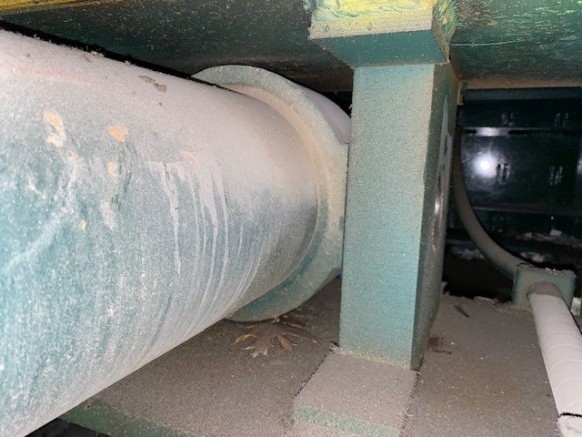 Reconditioned IBC Closed Door Baler with Infeed Conveyor