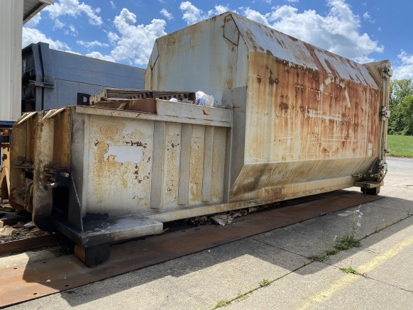 Brugt stationær komprimator, brugte selvstændige komprimatorer, brugte sneglemodtagerbokse