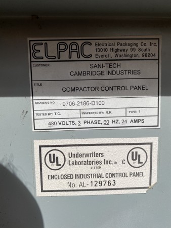 Brugt stationær komprimator, brugte selvstændige komprimatorer, brugte sneglemodtagerbokse