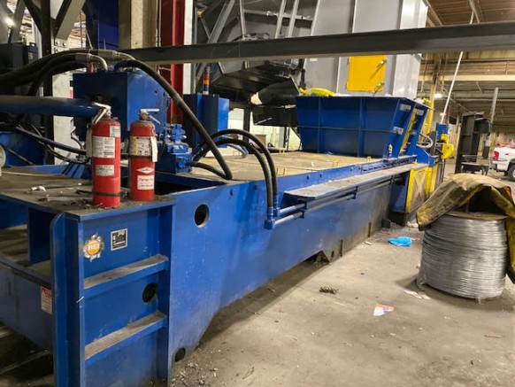 Used IBC TR11-T75-HP Two-Ram Baler