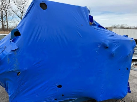 Used IBC TR11-T75-HP Two-Ram Baler